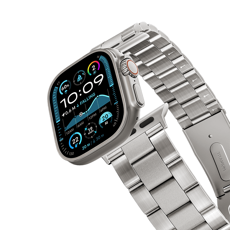 Titanium 3-Link Band